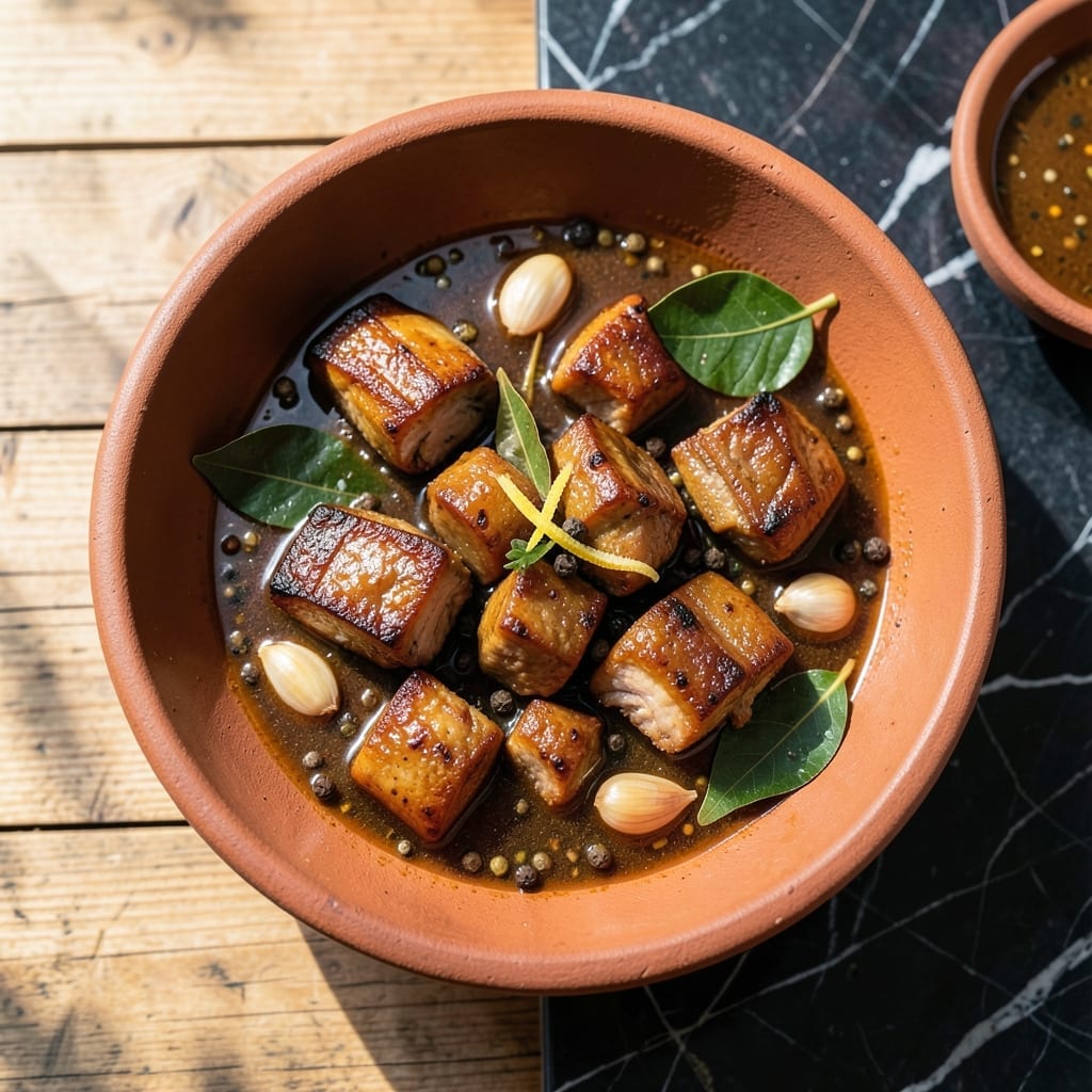 Marinated Pork Recipe Filipino: Adobo-Style Tangy Garlic Infusion Marinated Pork Recipe Filipino: Adobo-Style Tangy Garlic Infusion