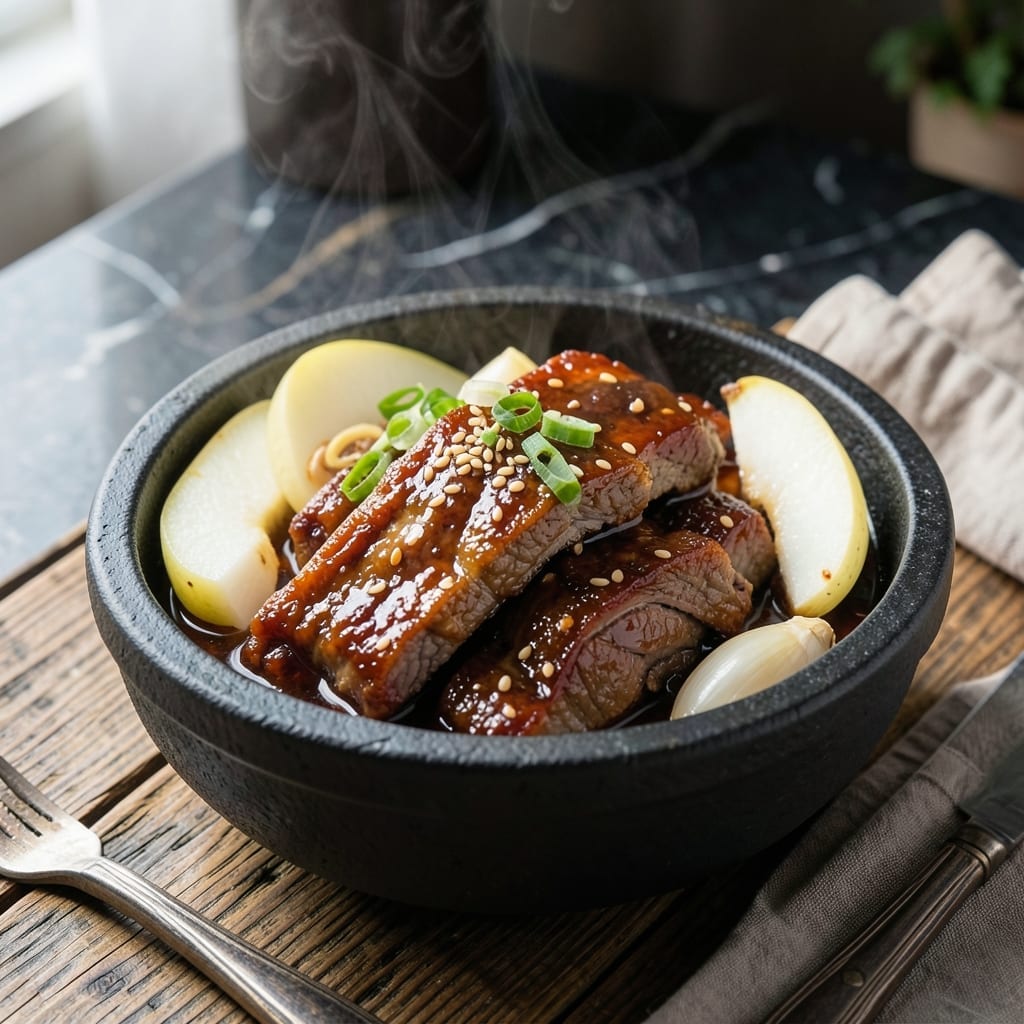 Galbi Jjim Recipe Instant Pot: Korean Braised Beef in Half the Time