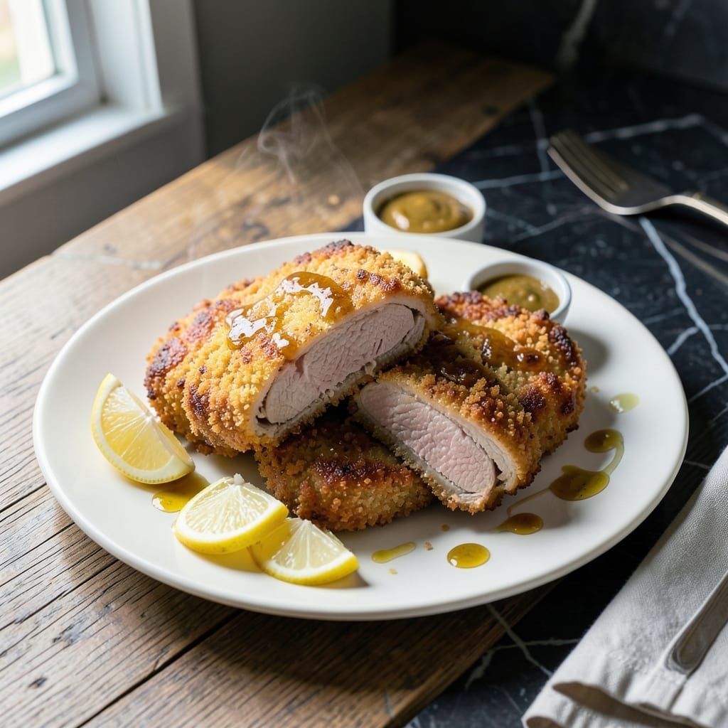 Recipe For Pork Cutlets In Oven: Crispy Breaded Perfection Baked to Gold