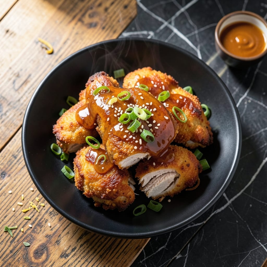 Honey Butter Chicken Recipe Air Fryer: Golden Crisp with Sweet Glaze