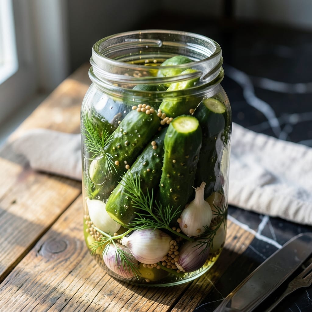 Pickle Recipe Without Vinegar: Fermented Crunch With Natural Probiotics
