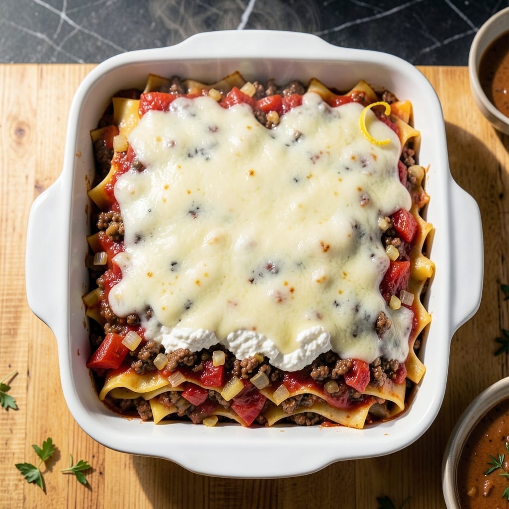 Lasagne Recipe No Bake Noodles: Effortless Layers Without the Prep