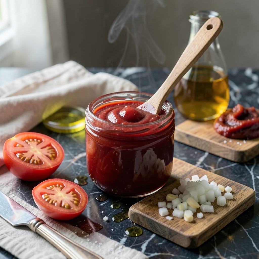 Homemade Ketchup Recipe Using Fresh Tomatoes: Vibrant Tang With Garden Picked Flavor