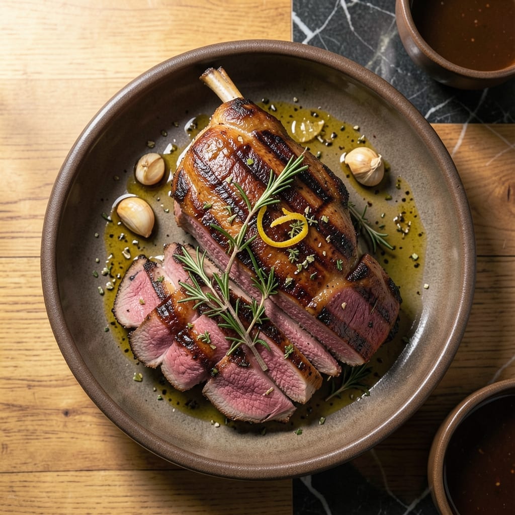 Grilled Lamb Roast Recipe: Herb-Crusted Perfection on the Grill
