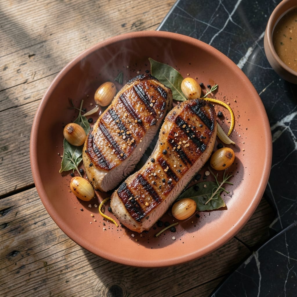 Grilled Pork Chop Recipe: Brine-Soaked Juiciness With Charred Edges