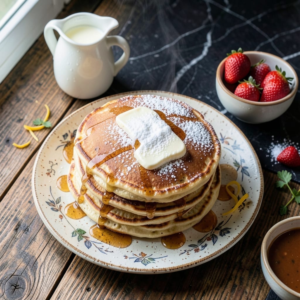 Pancakes Barbara Recipe: Fluffy Stacks With Homemade Charm Pancakes Barbara Recipe: Fluffy Stacks With Homemade Charm