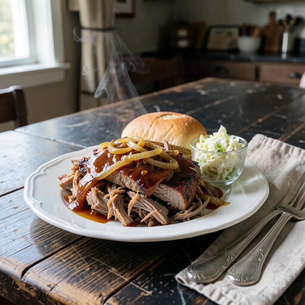 Crock Pot Pork Barbecue Recipe: Slow-Cooked Smoky Tenderness
