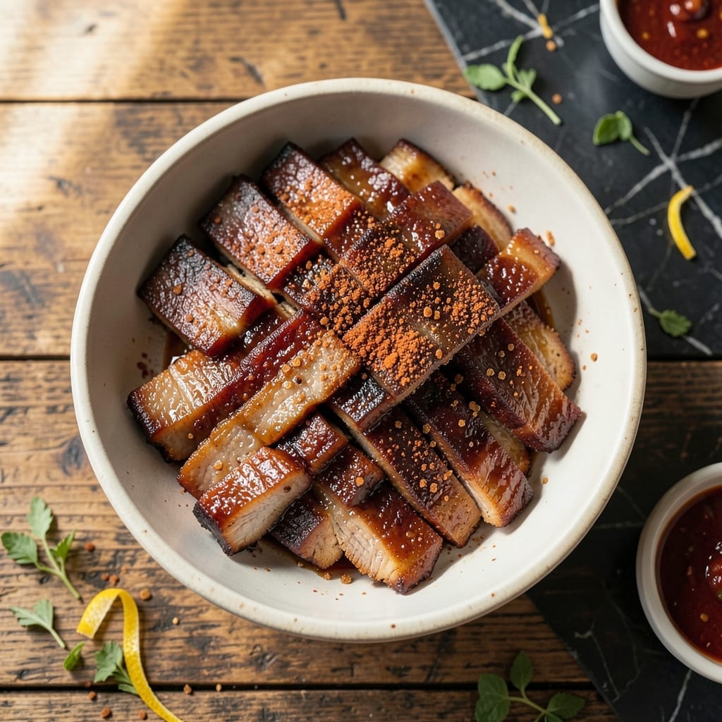 BBQ Pork Jerky Recipe: Dehydrated Smoky-Sweet Chewy Bites