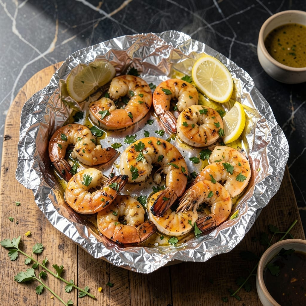 Grilled Shrimp Recipe Aluminum Foil: Juicy Seafood With No-Mess Cleanup