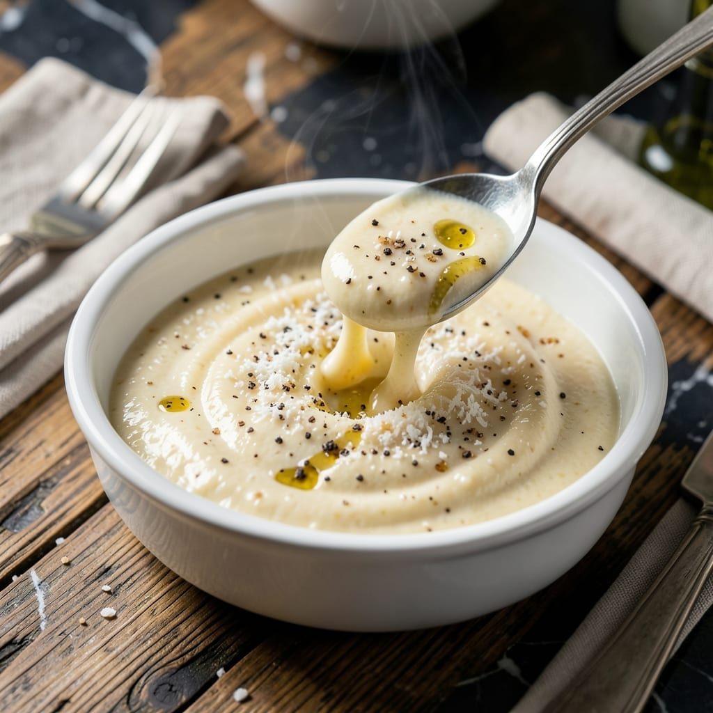 Mornay Sauce Recipe for Hot Brown: Cheesy Gruyère and Parmesan Velouté