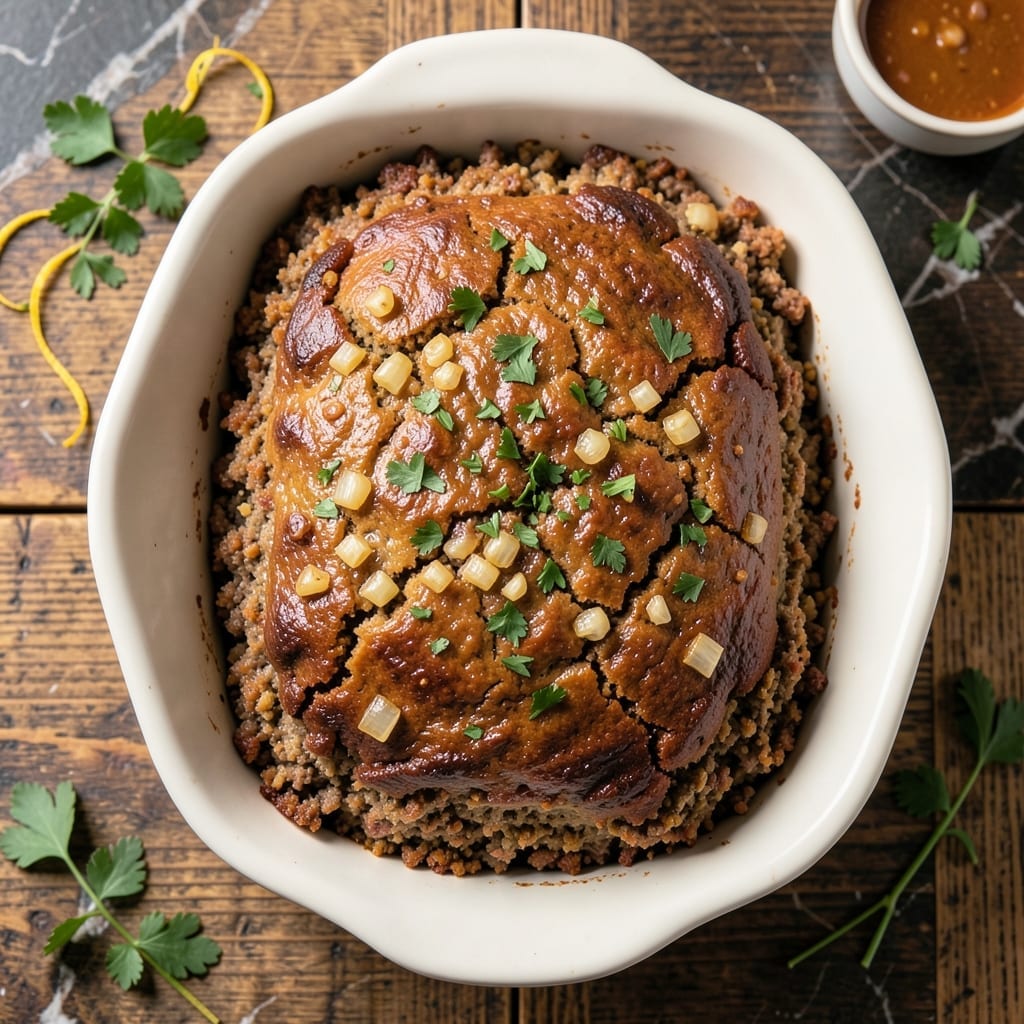 Meatloaf Recipe With Milk and Bread Crumbs: Classic Moist Texture Without Drying Out