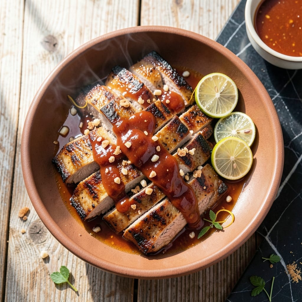 Grilled Pork Recipe Pinoy: Lean Cut Marinated in Calamansi and Soy