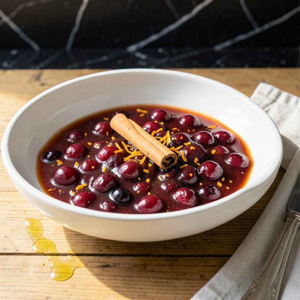 Cranberry Sauce Recipe With Apple Juice: Tart-Sweet Swirl for Holiday Tables