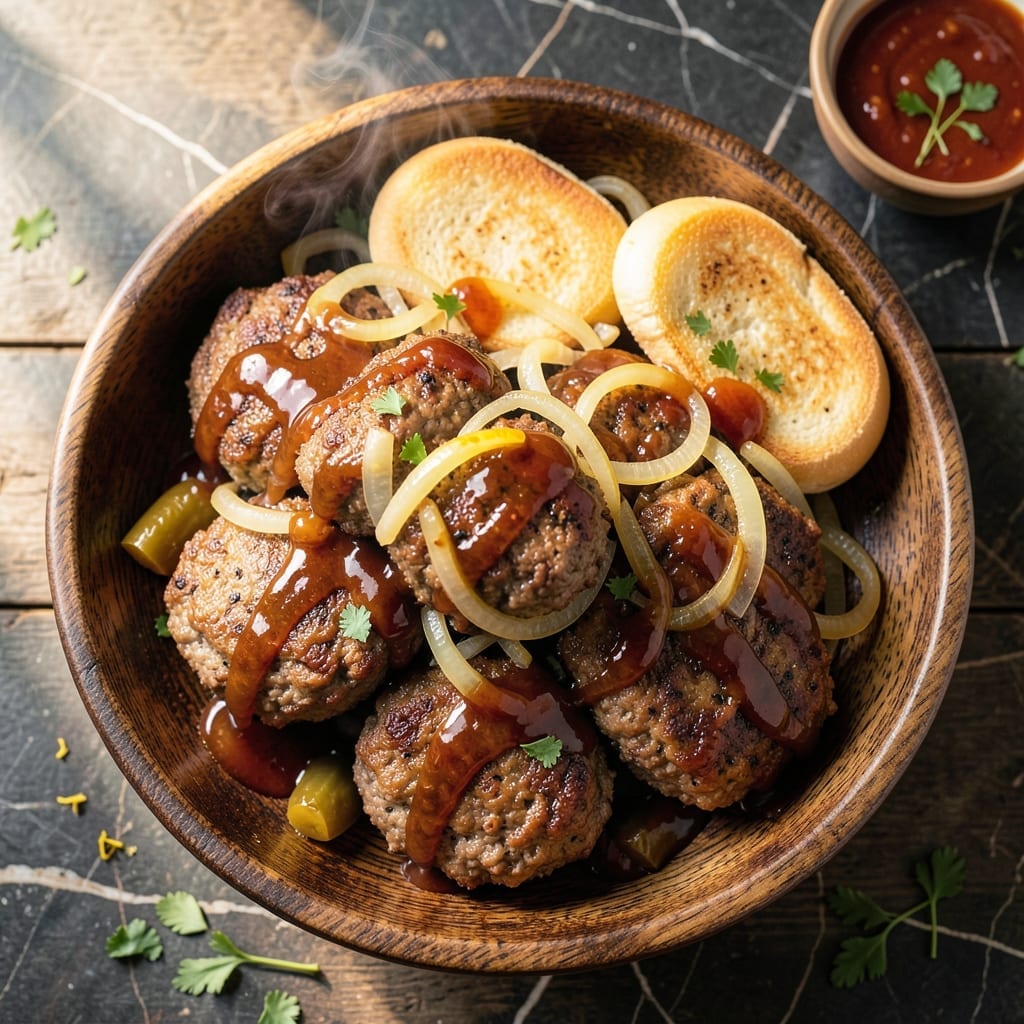 McRib Recipe Ground Pork: Homemade Fast-Food Nostalgia