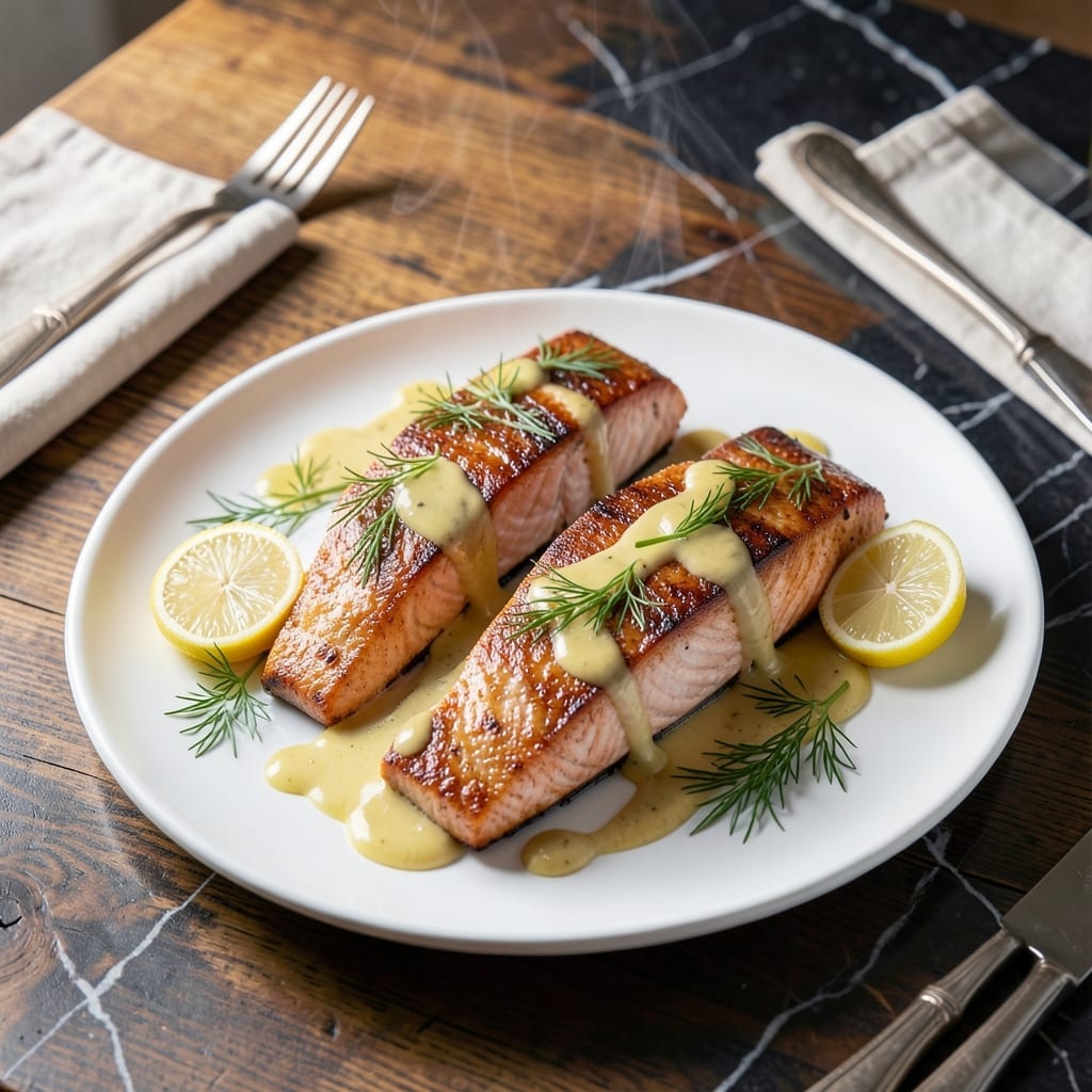 Best Damn Salmon Recipe: Garlicky Butter Glaze With Flaky Layers