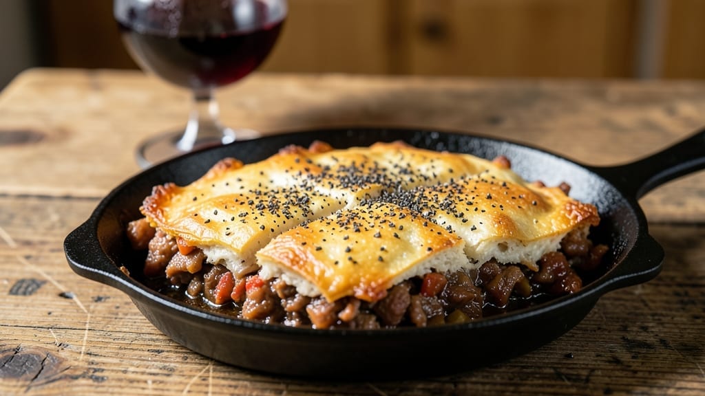 Brisket Shepherd's Pie Recipe: Slow-Cooked Meat Under Flaky Pastry Layers