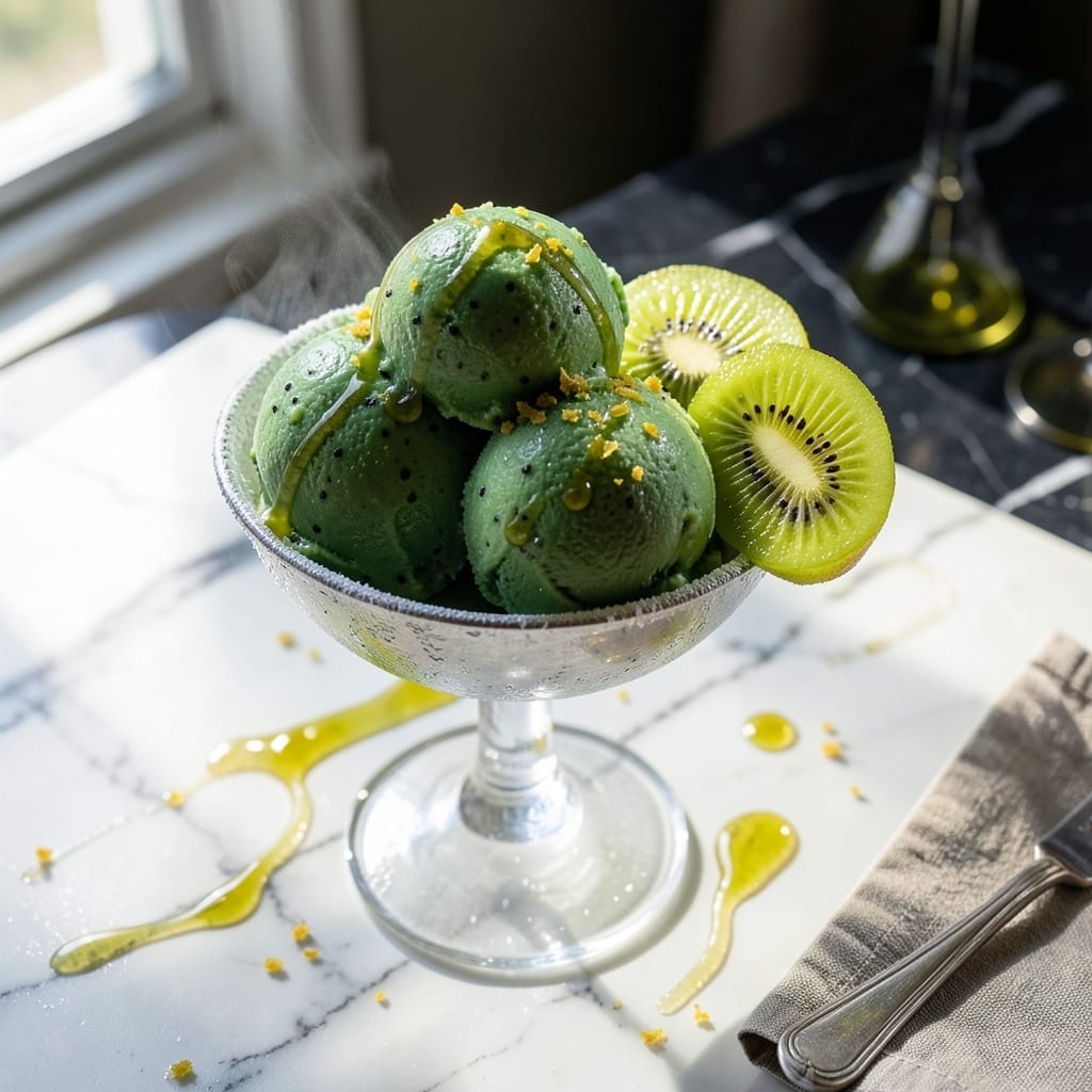 Kiwi Sorbet Recipe Ice Cream Maker: Refreshing Tropical Swirl in Minutes Kiwi Sorbet Recipe Ice Cream Maker: Refreshing Tropical Swirl in Minutes