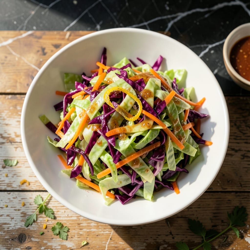 City BBQ Sweet Vinegar Slaw Recipe: Tangy Crunch Without the Sugar