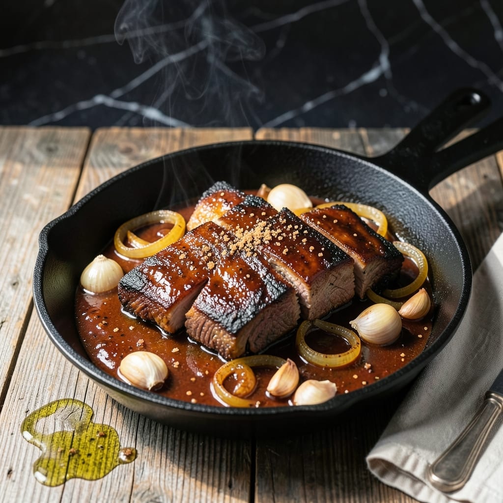 Barbecue Short Ribs Crock Pot Recipe: Slow Cooked Smoky Depth