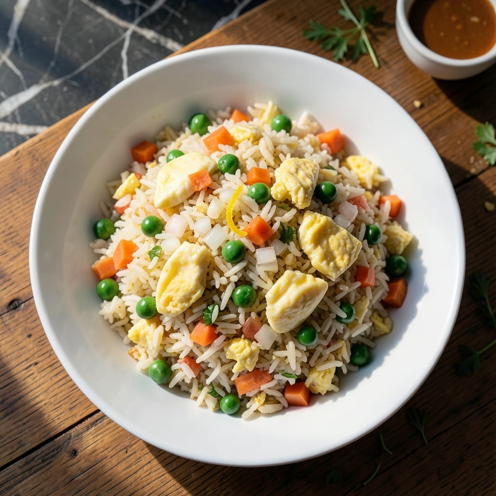 Egg Fried Rice Recipe Day Old Rice: Wok-Tossed Savory Perfection