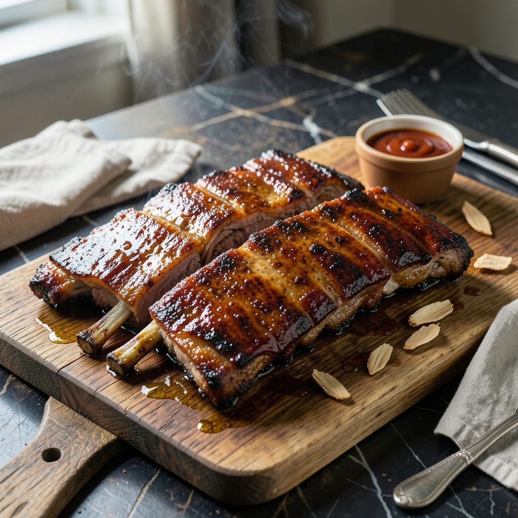 BBQ Ribs Recipe With Brown Sugar: Caramelized Glaze and Melting Tenderness