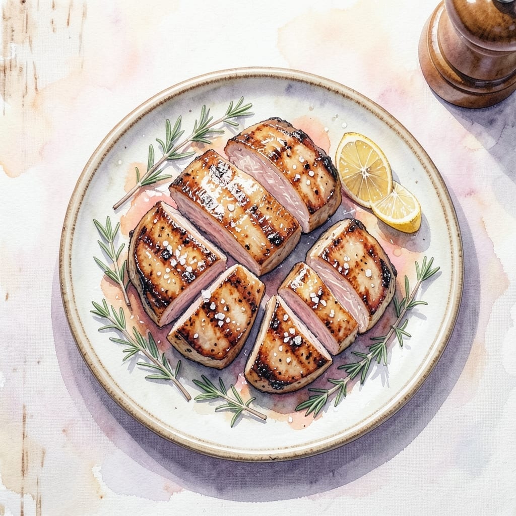 Recipe For Pork Steaks On The Grill: Smoky Char With Herb-Kissed Juiciness