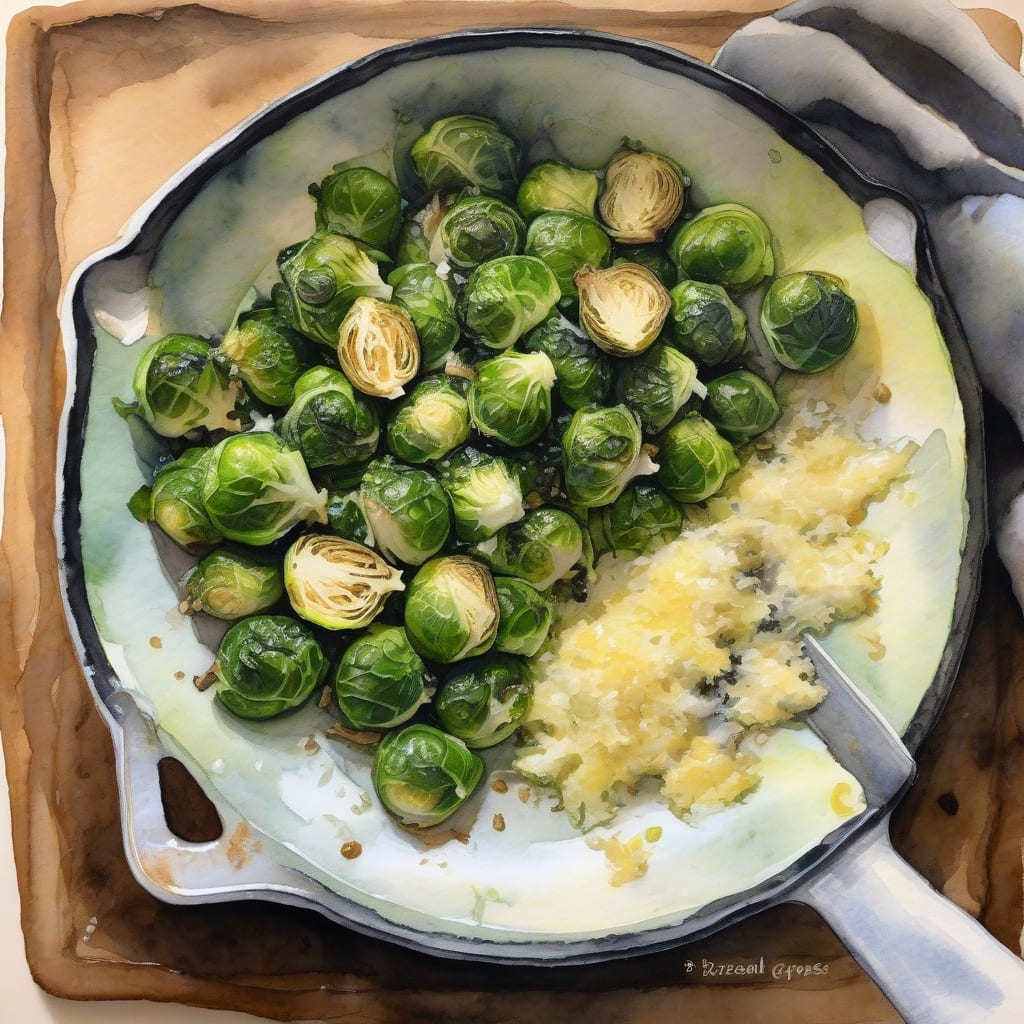 frozen brussel sprouts recipe skillet