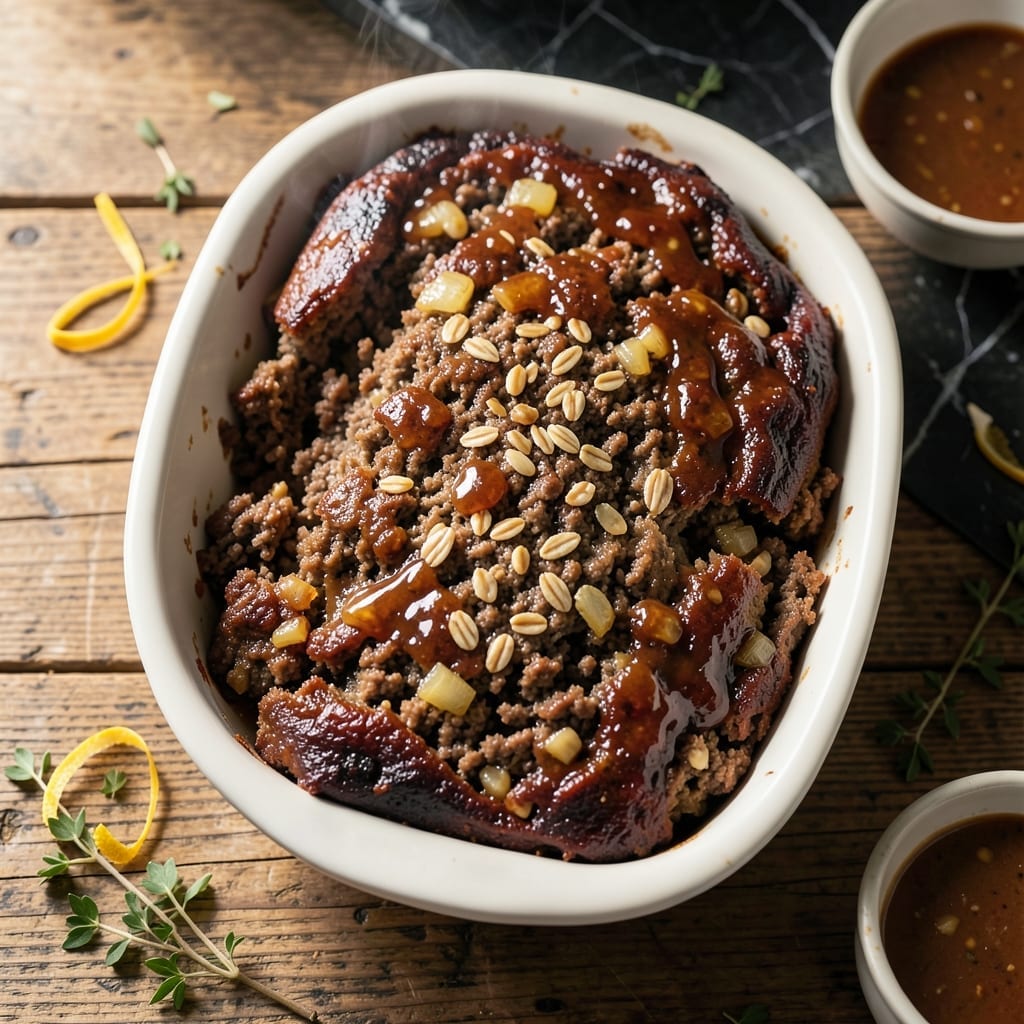 The Best Meatloaf Recipe Natasha's Kitchen: Moist Center and Perfect Glaze