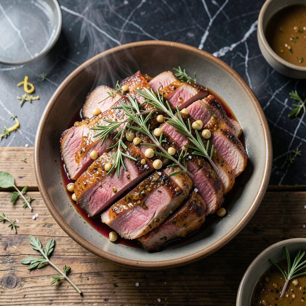 Recipe For Boneless Bottom Round Roast: Slow-Roasted Beef with Herb Crust