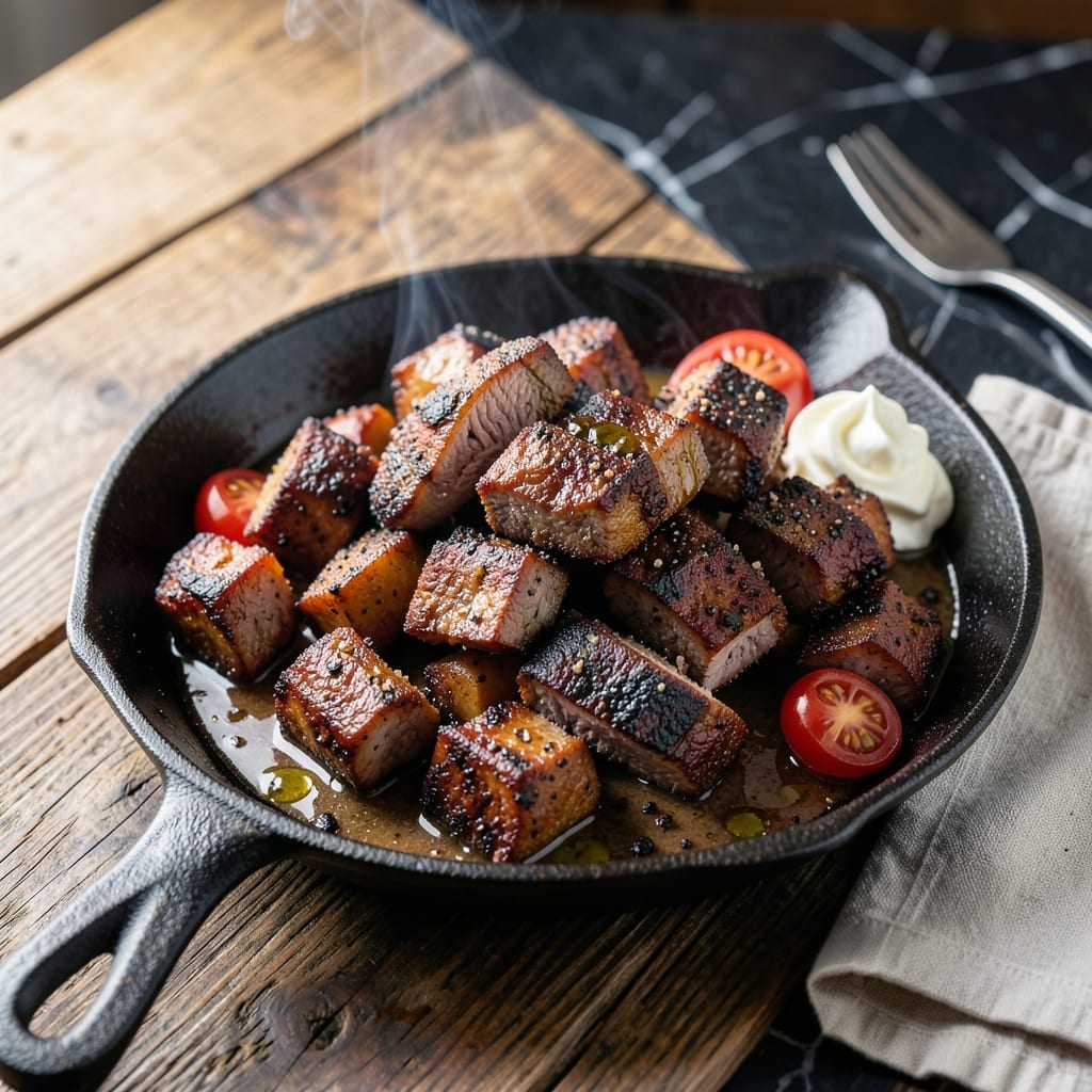 Chuck Roast Burnt Ends Recipe: Smoky Caramelized Cubes of Richness