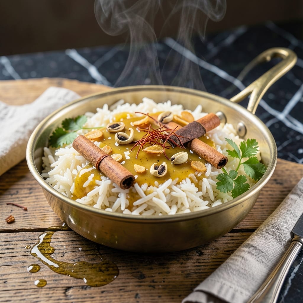 Ghee Rice Recipe in Malayalam: Fragrant Basmati With Coconut Aroma Ghee Rice Recipe in Malayalam: Fragrant Basmati With Coconut Aroma