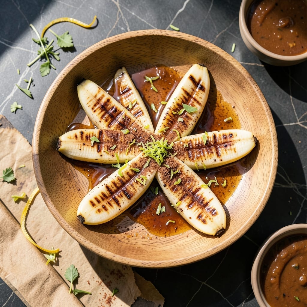 Banana Grill Recipe: Caramelized Sweetness with Grill Marks