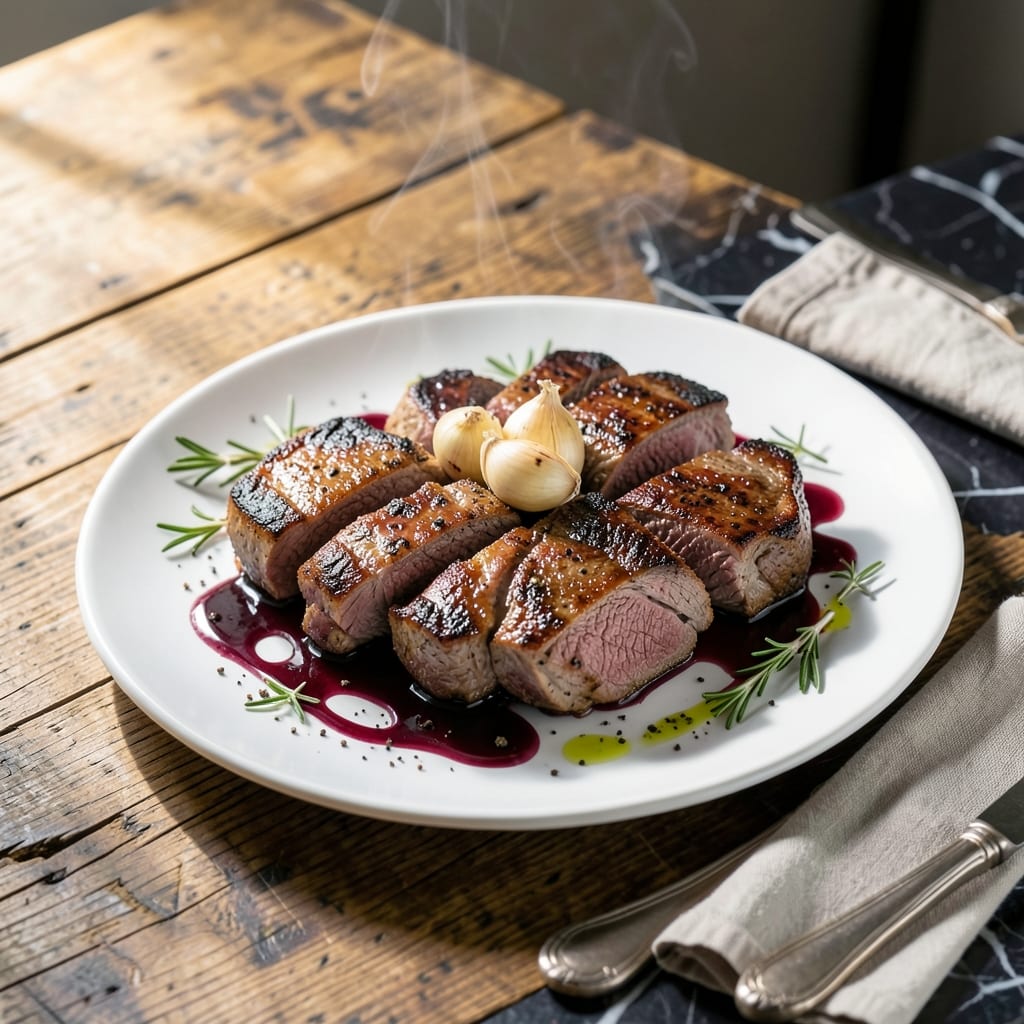 Lamb Chops Recipe Red Wine: Pan-Seared Elegance With Bold Reduction