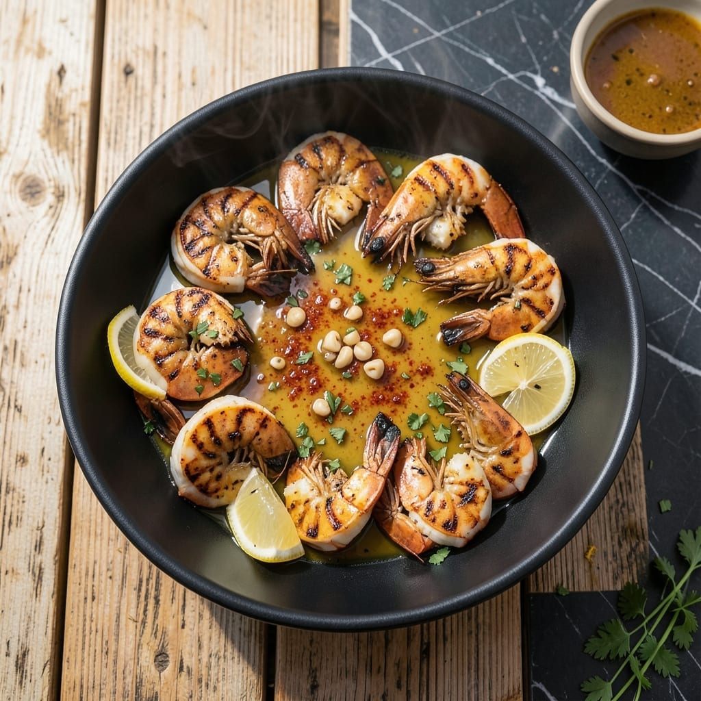 Char Grilled Shrimp Recipe: Smoky Garlic Butter Bite
