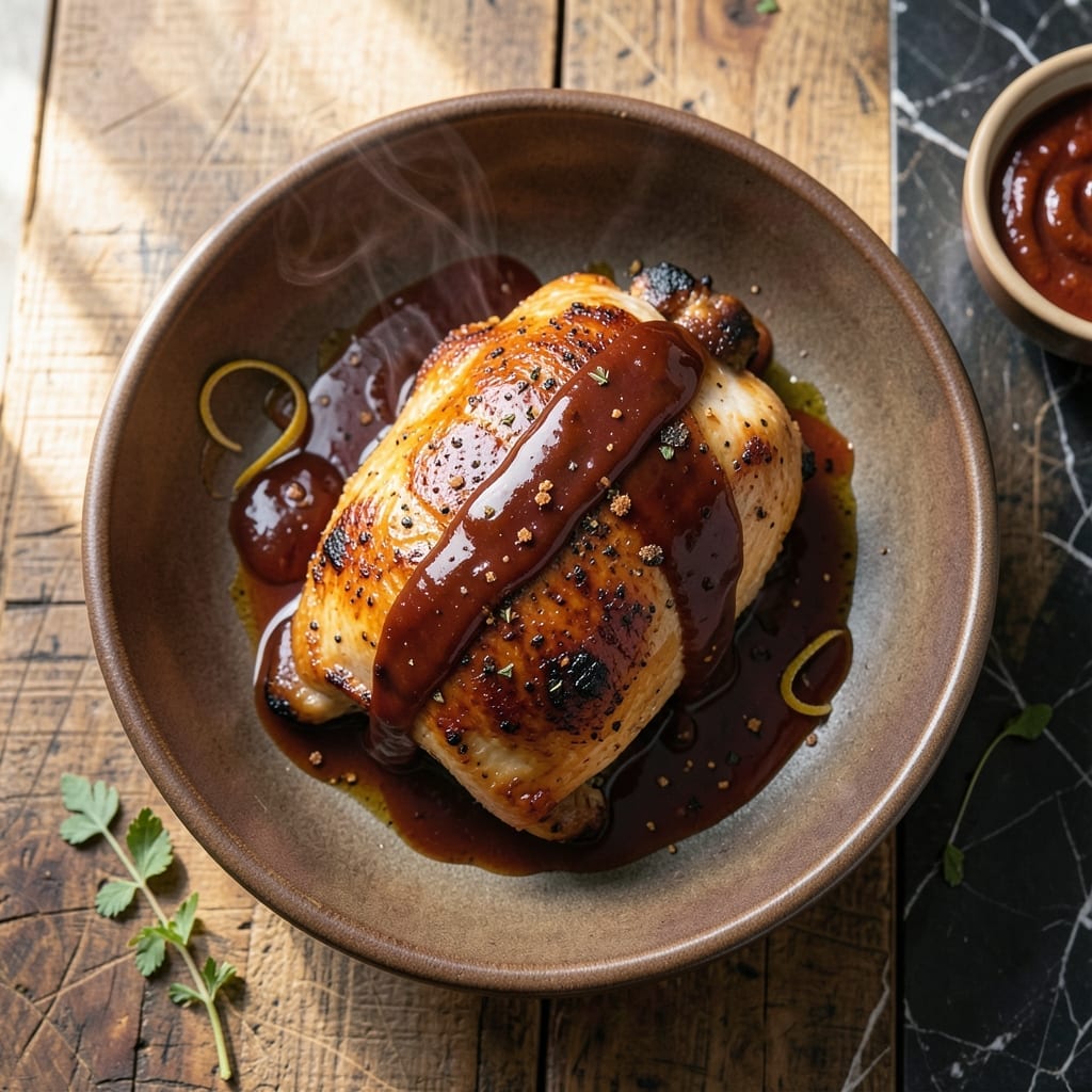 Barbecue Turkey Breast Recipe: Smoky Glaze and Juicy Slices