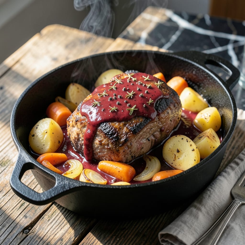 Pot Roast Recipe With V8 Juice: Slow-Cooked Savory Depth in Every Bite