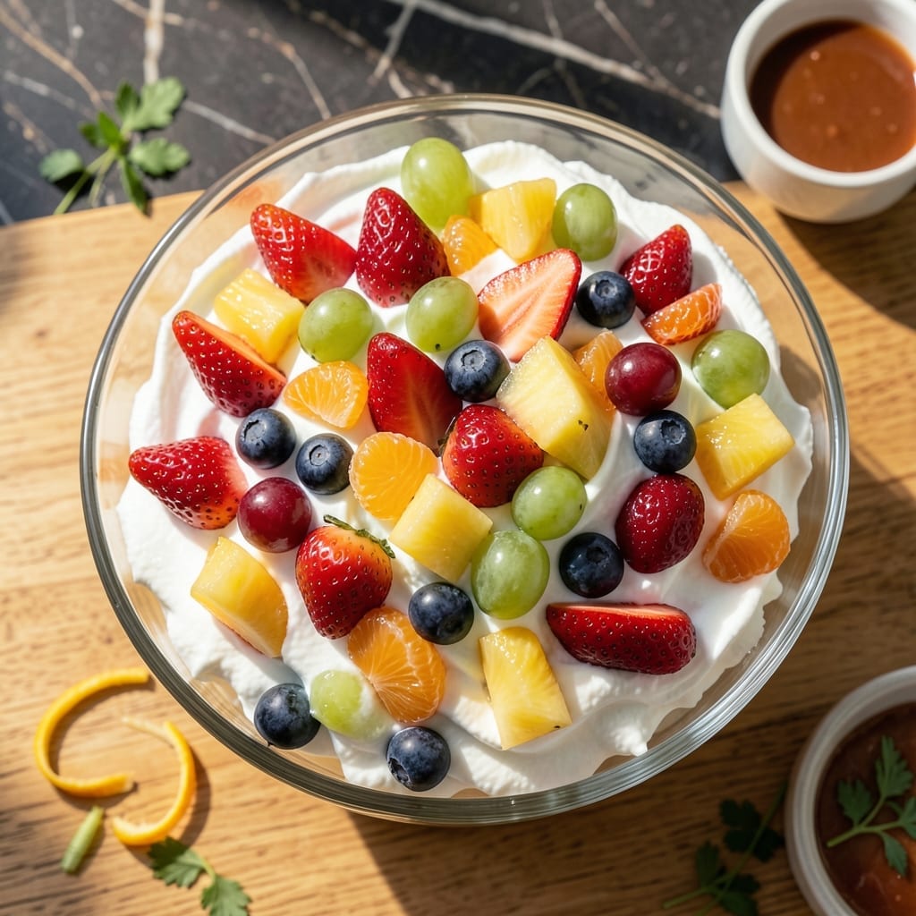 Fruit Salad Recipe With Cool Whip: Light and Fluffy Creamy Delight