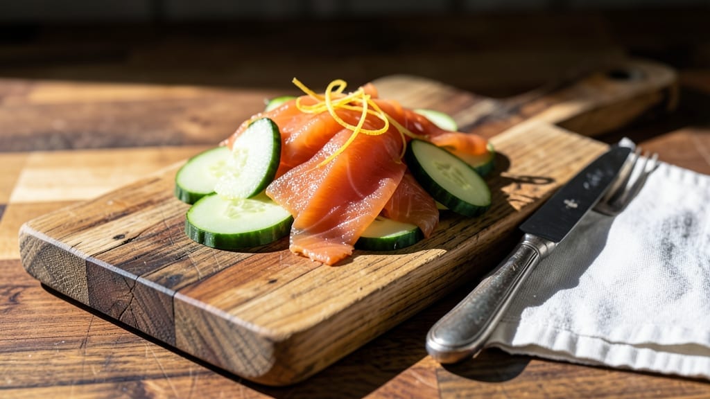 Smoked Salmon Cucumber Salad Recipe: Crisp Refreshment With Creamy Dill Dressing