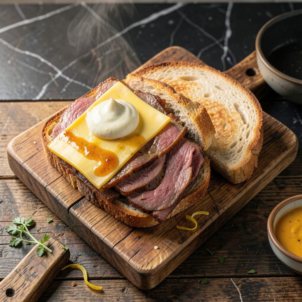 Recipe for Leftover Roast Beef: Savory Second-Day Sandwich Magic
