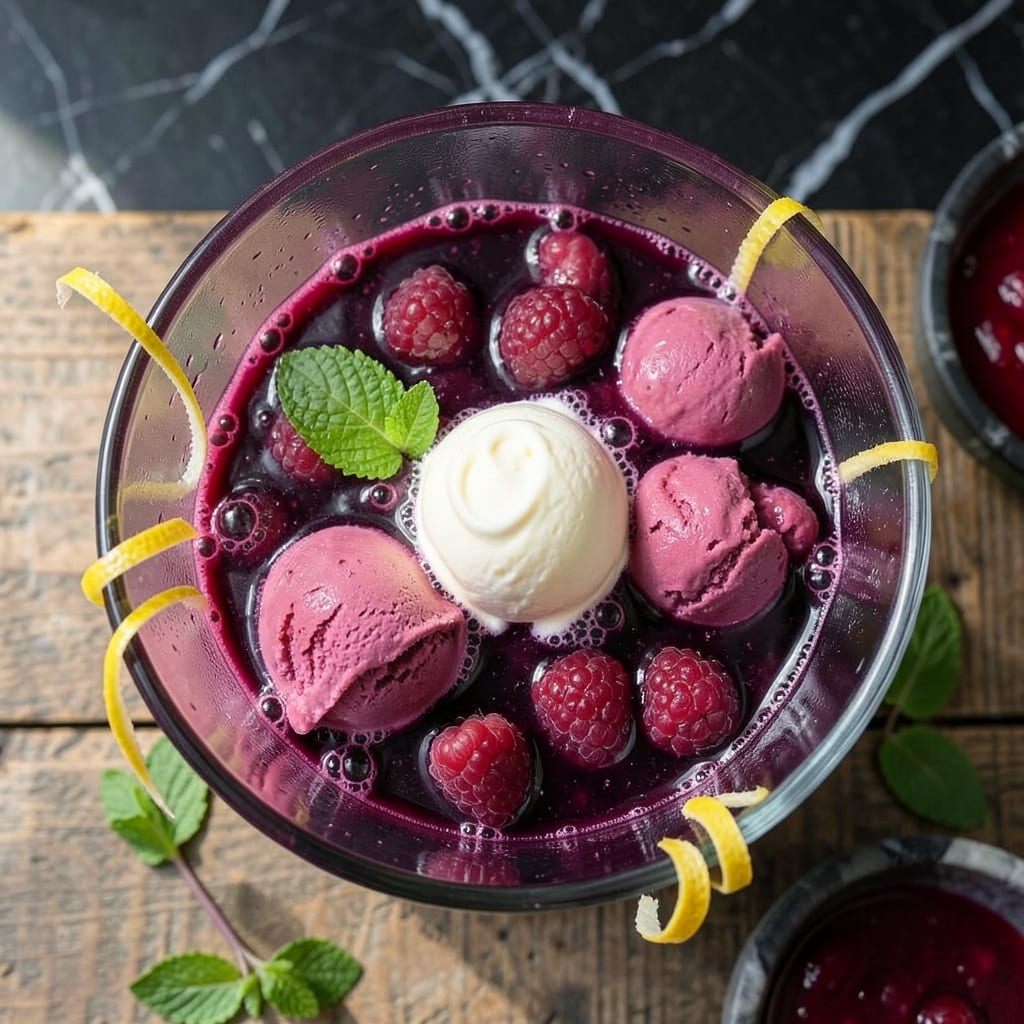 Purple Punch Recipe With Sherbet: Refreshing Party Favorite With Scoopable Creaminess