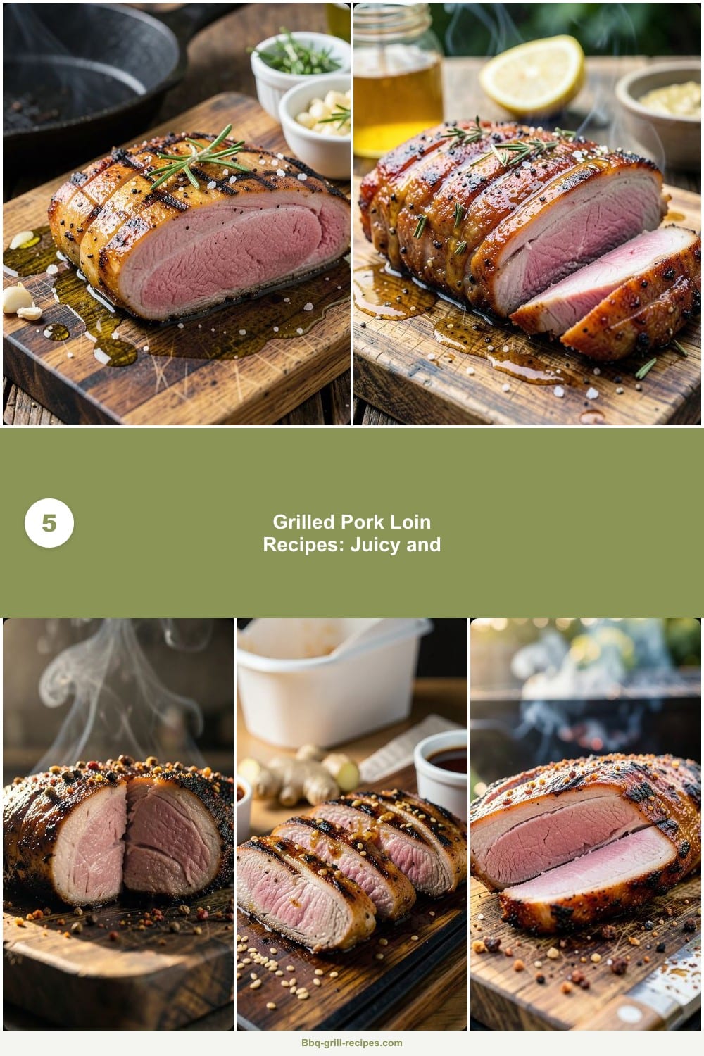 Visual representation of 5 Grilled Pork Loin Recipes: Juicy and Flavorful Every Time