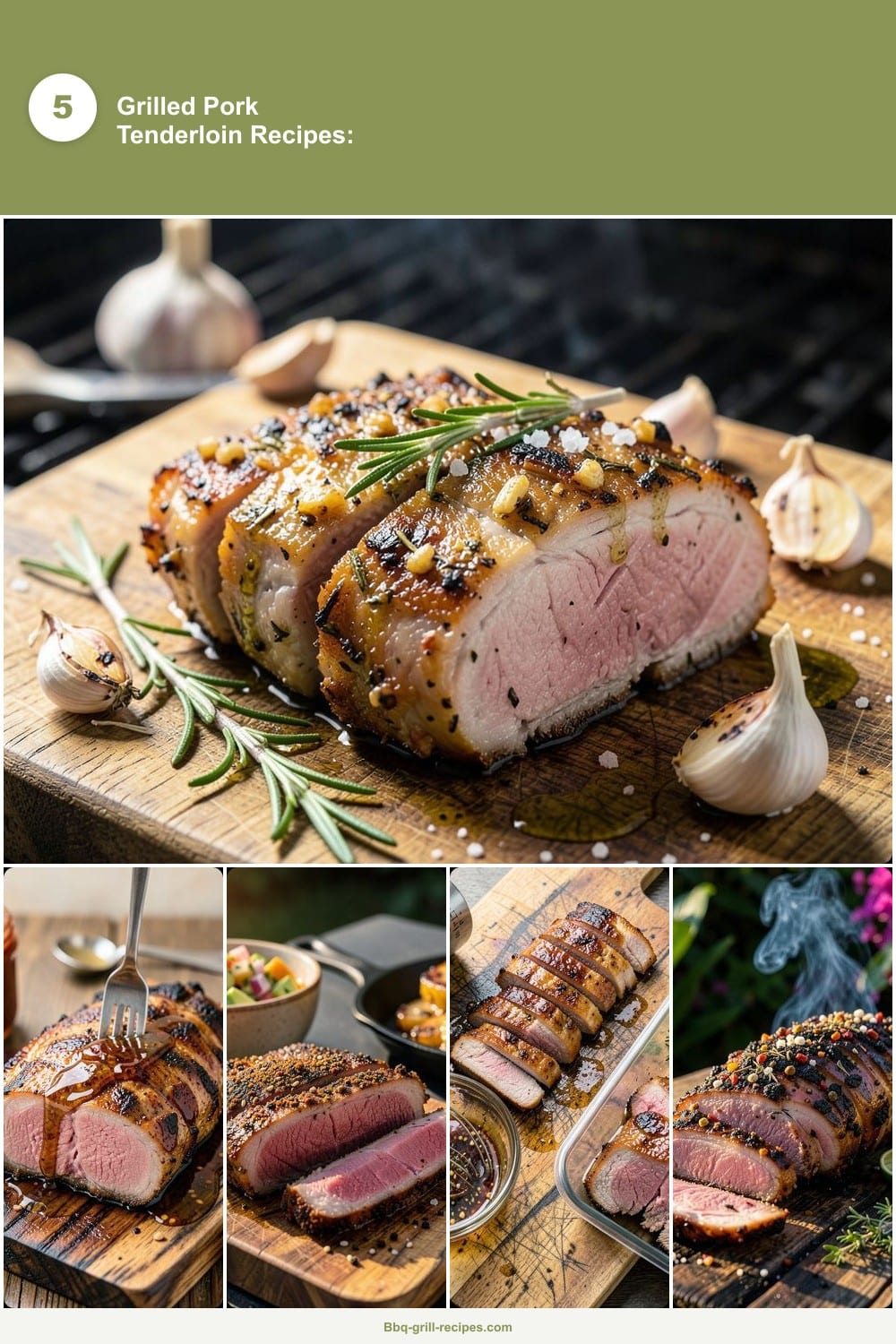 Visual representation of 5 Grilled Pork Tenderloin Recipes: Juicy Dishes for Your Next BBQ