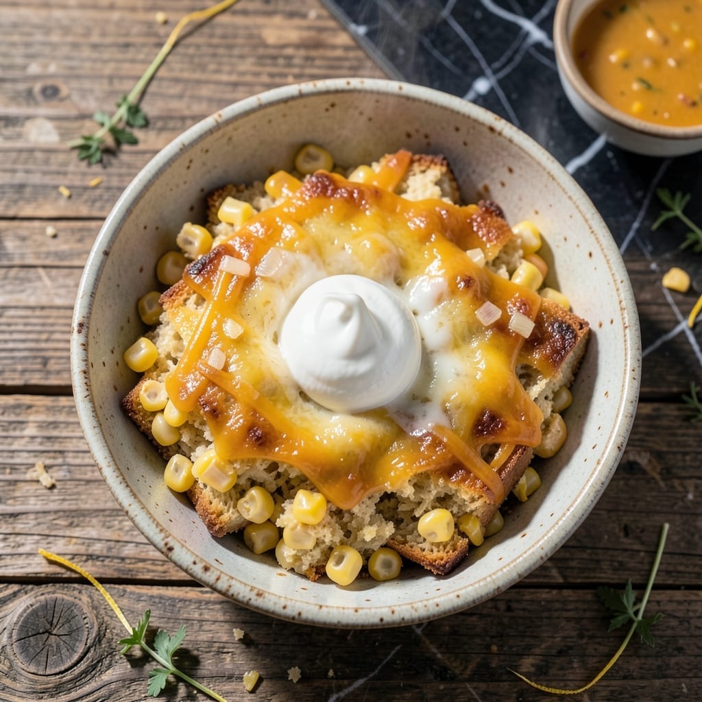 Jiffy With Creamed Corn Recipe With Cheese: Baked Casserole Comfort