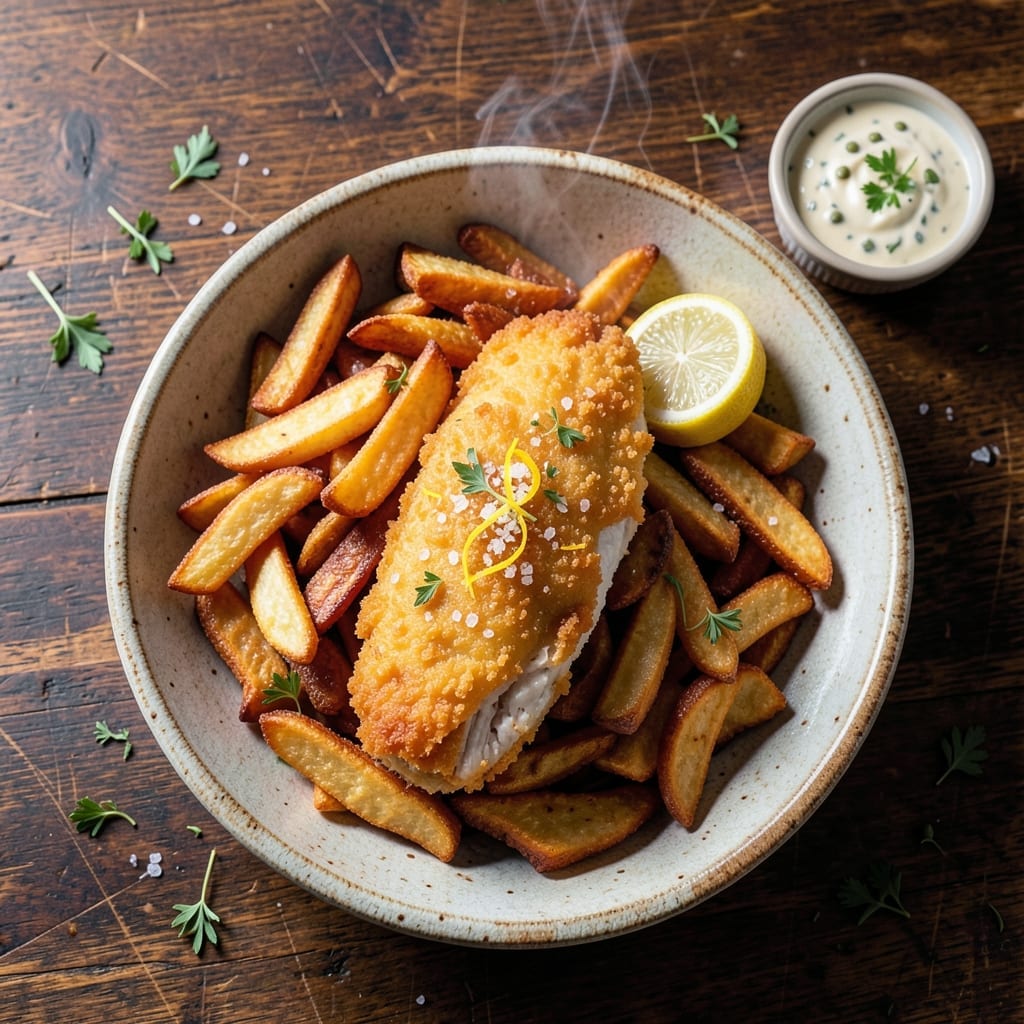 Jamie Oliver Fish and Chips Recipe: Crispy Batter With Flaky Cod