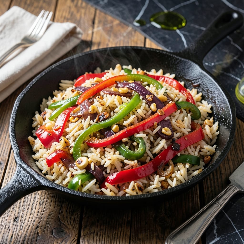Mexican Fried Rice Recipe With Cooked Rice: Bold Spice and Veggie-Packed Flavor