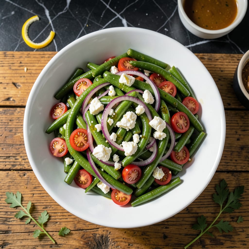 Canned Green Bean Salad Recipe: Crunchy Refreshing Mix with Zesty Dressing