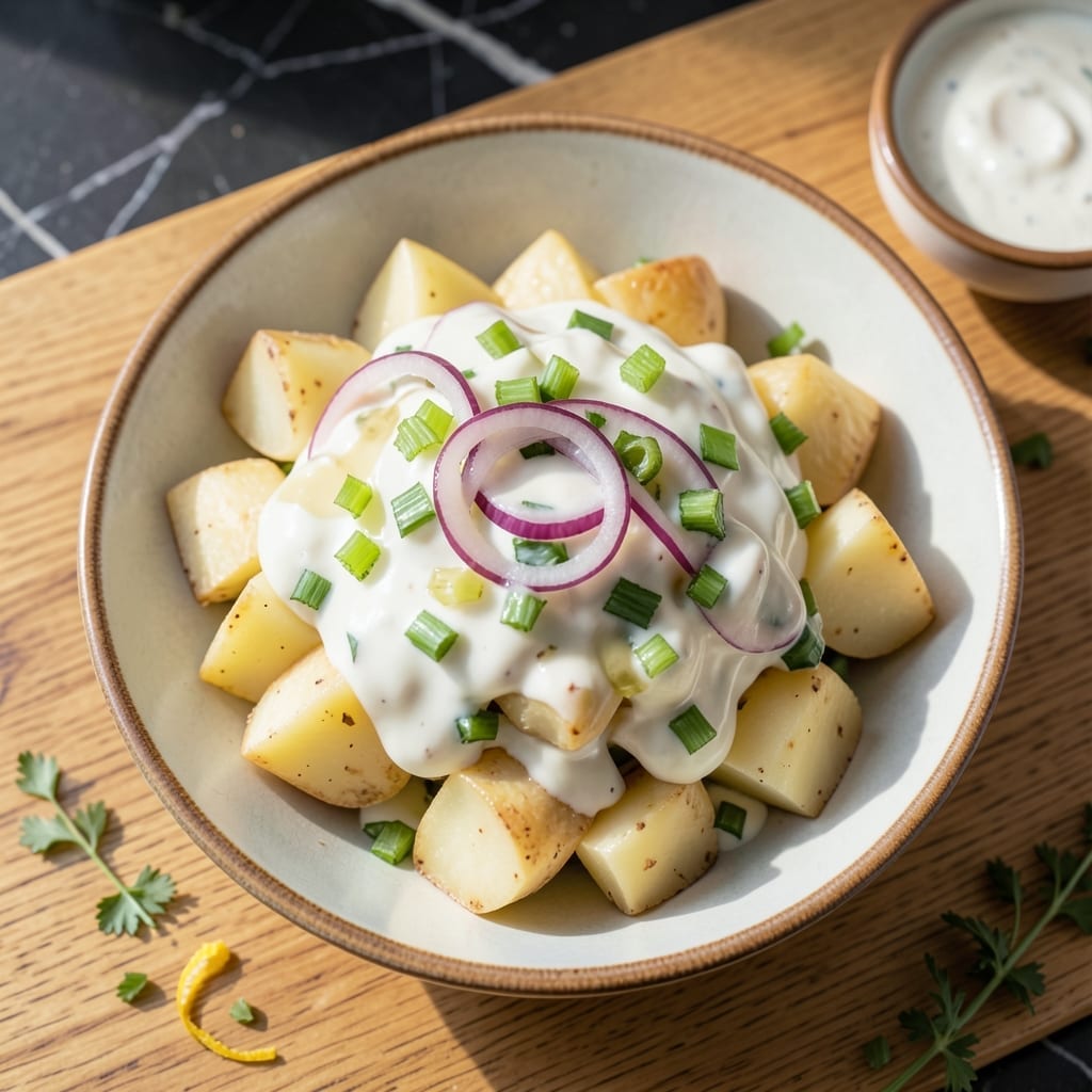 Best Potato Salad Recipe UK: Creamy Egg-Free Classic