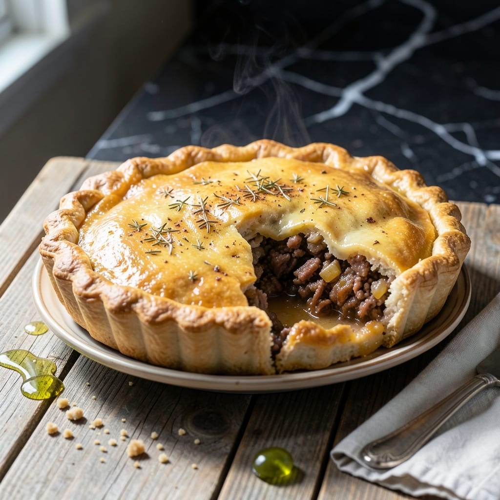 Recipe for French Canadian Meat Pie Tourtiere: Spiced Pork and Beef Holiday Tradition