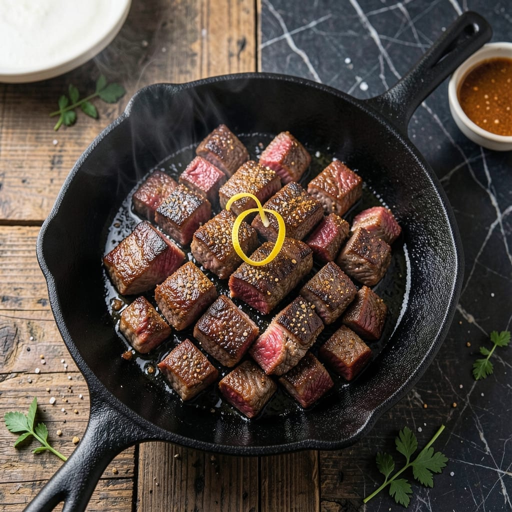 Longhorn Chopped Steak Recipe: Sizzling Cast-Iron Skillet Success