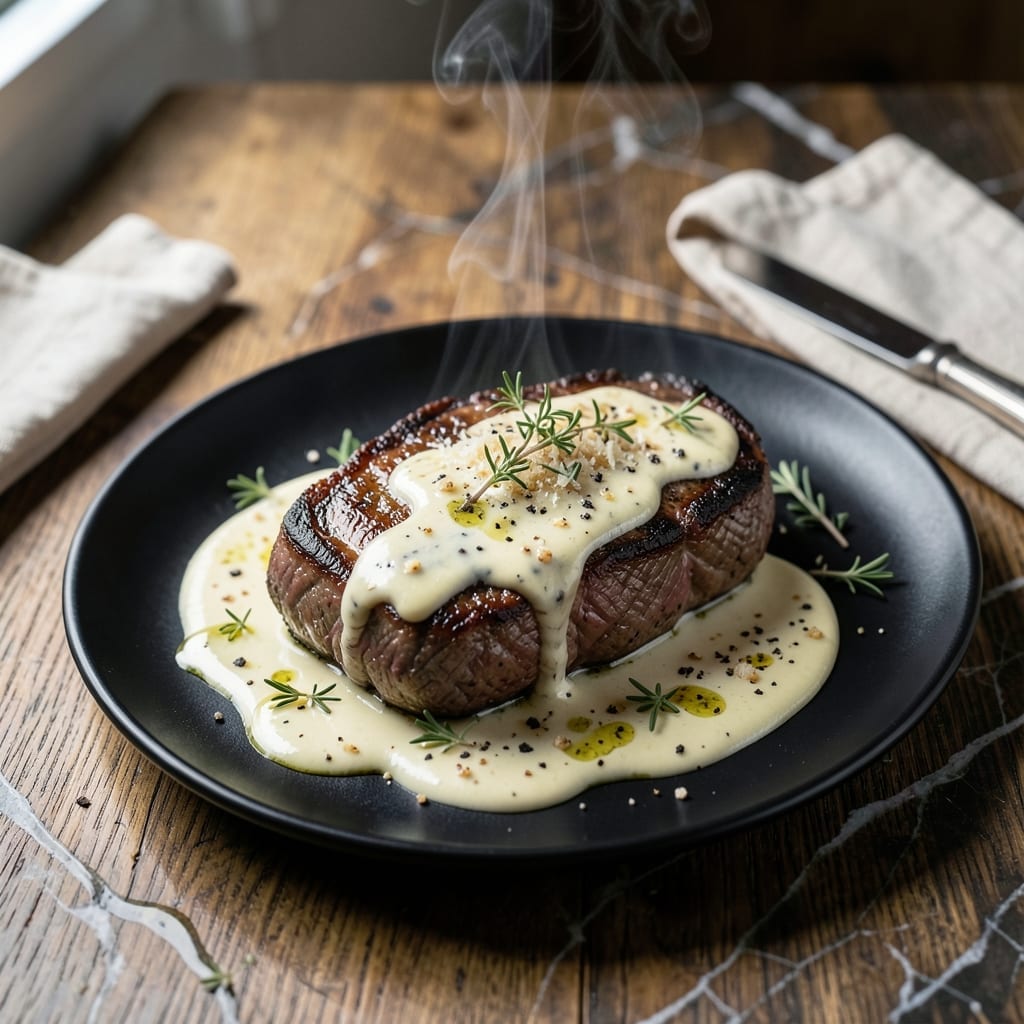 Garlic Cream Sauce Recipe for Steak: Velvety Richness With Bold Garlic Depth
